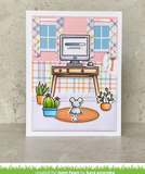 Virtual Friends Stamp Set, Lawn Fawn