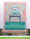 Virtual Friends Stamp Set, Lawn Fawn
