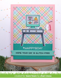 Virtual Friends Stamp Set, Lawn Fawn