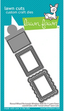 Reveal Wheel Rectangle Window Add-On Dies, Lawn Fawn