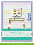 Reveal Wheel Templates - Rectangle + Virtual Friends, Lawn Fawn