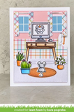 Reveal Wheel Rectangle Window Add-On Dies, Lawn Fawn