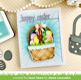 Build A Basket Easer Die, Lawn Fawn