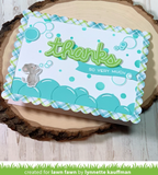 Bubbles Stencil, Lawn Clippings - Lawn Fawn