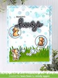 Bubble. Background Stencils, Lawn Clippings - Lawn Fawn