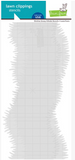 Slimline Grassy Hillside Stencils, Lawn Clippings - Lawn Fawn