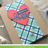Plaid Stencils, Lawn Clippings - Lawn Fawn