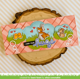 Plaid Stencils, Lawn Clippings - Lawn Fawn