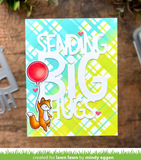 Plaid Stencils, Lawn Clippings - Lawn Fawn