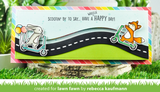 Slimline Road Border Dies, Lawn Fawn