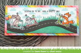 Slimline Road Border Dies, Lawn Fawn