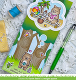 Stitched Thought Bubble Frames Dies, Lawn Fawn