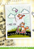 Stitched Thought Bubble Frames Dies, Lawn Fawn