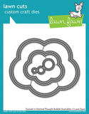 Outside in Stitched Thought Bubble Stackables Dies, Lawn Fawn