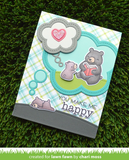 Outside in Stitched Thought Bubble Stackables Dies, Lawn Fawn
