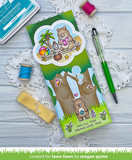 Outside in Stitched Thought Bubble Stackables Dies, Lawn Fawn
