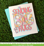 Giant Sending Big Hugs Die, Lawn Fawn