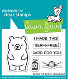Germ-Free Bear Stamp Set, Lawn Fawn