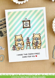 Germ-Free Bear Stamp Set, Lawn Fawn