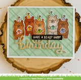 Germ-Free Bear Dies, Lawn Fawn