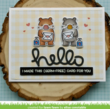 Germ-Free Bear Stamp Set, Lawn Fawn