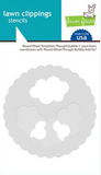 Thought Bubble Reveal Wheel Templates - Circle, Lawn Fawn