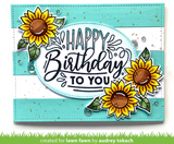 Giant Birthday Messages Stamp Set, Lawn Fawn