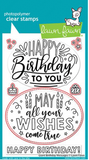 Giant Birthday Messages Dies, Lawn Fawn