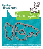 Mermaid For You Flip-Flop Dies, Lawn Fawn