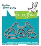 Duh-Nuh Flip-Flop Dies, Lawn Fawn