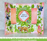 Magic Iris Tropical Leaves Add-On Dies, Lawn Fawn