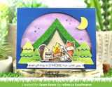 Forest Backdrop Dies, Lawn Fawn