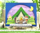 Build-A-Campsite Dies, Lawn Fawn