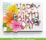 Giant Happy Birthday Dies, Lawn Fawn