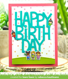 Watercolor Wishes Rainbow Petite Paper Pack, Lawn Fawn