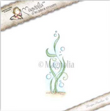 Seaweed Rubber Stamp, Magnolia Rubber Stamps