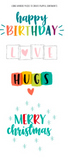 Bold and Brushy Uppercase and Lowercase Stamp Set, Concord and 9th