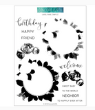 Laurel Frame Stamp and Die Set, Concord and 9th