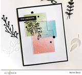 Halftone Squares Stamp Set, Altenew
