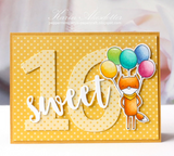Halftone Squares Stamp Set, Altenew