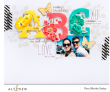 Tall Alpha Stamp Set, Altenew