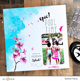 Tall Alpha Stamp Set, Altenew