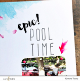 Tall Alpha Stamp Set, Altenew