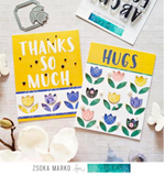 Bold and Brushy Uppercase and Lowercase Stamp Set, Concord and 9th