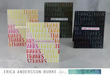 Triple Set Thank You Stamp and Die Set, Concord and 9th