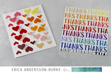 Triple Set Thank You Stamp and Die Set, Concord and 9th