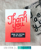 Triple Set Thank You Stamp and Die Set, Concord and 9th