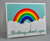 Thinking About You Border Die, Lawn Fawn
