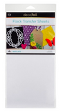 Thermo Web, White Latte Flock Transfer Sheets, Deco Foil