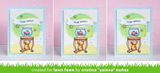 Reveal Wheel Keep on Swimming Add On Die, Lawn Fawn